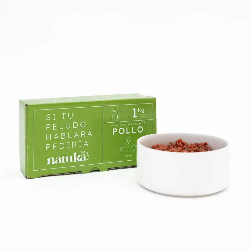 Natuka BARF Menú Pollo de Corral