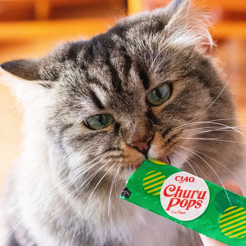 Inaba Cat Churu Pops Atún y Pollo 4x15g