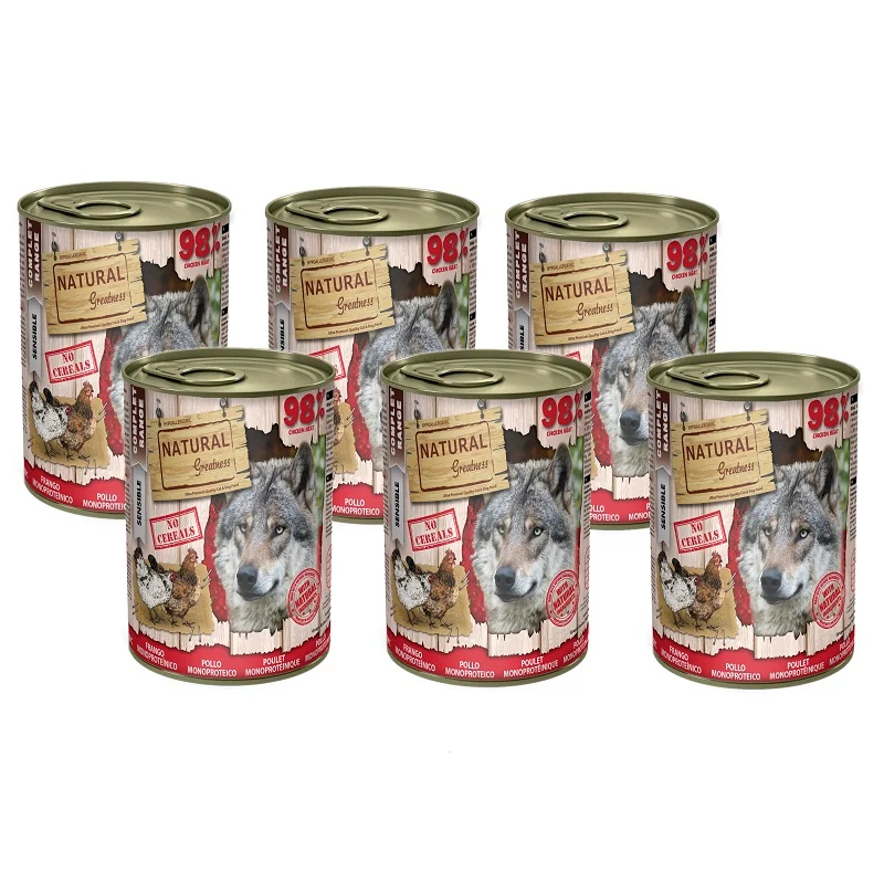 Natural Greatness dog Monoproteico Pollo 400g