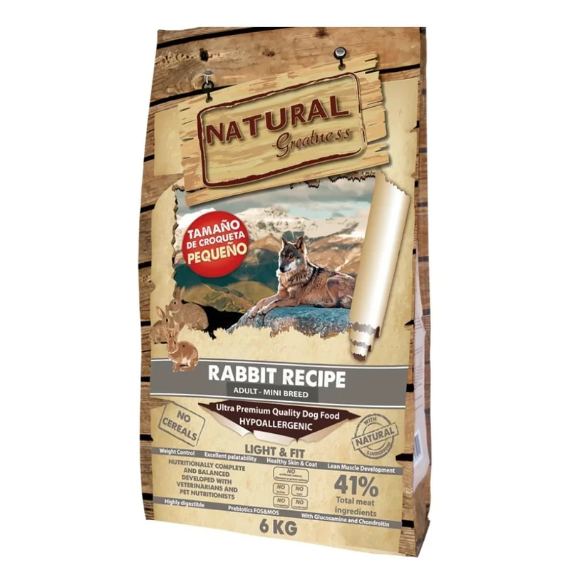 Natural Greatness dog Mini Light Conejo