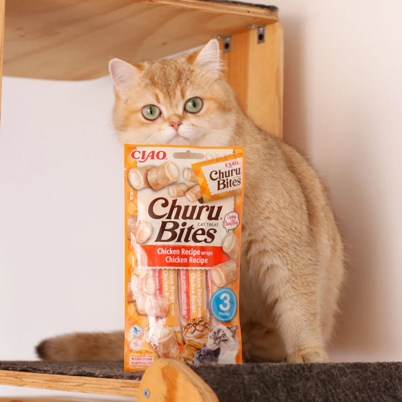 Inaba Cat Churu Bites Pollo 3x10g